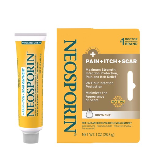 Neosporin pain itch - itch, &