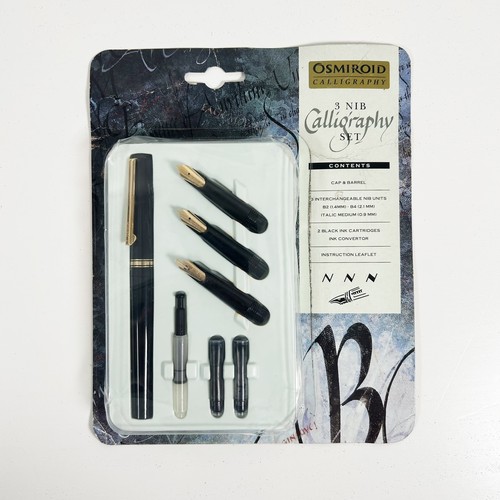 Vintage osmiroid calligraphy - vintage,