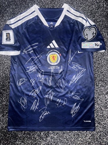 Genuine squad signed - signed, scotland