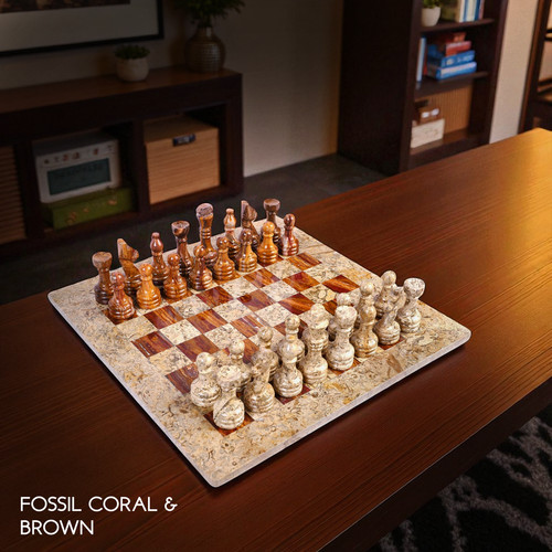 Handmade marble chess - marble,