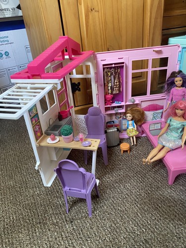 Barbie folding house - barbie,