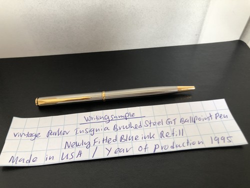 Parker insignia stainless - insignia,
