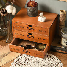 Retro Wooden Storage Box