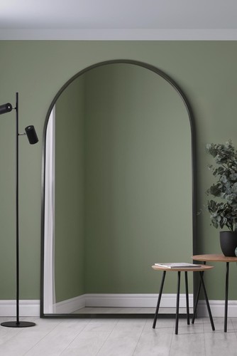 Large black framed arched - large,