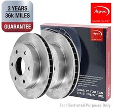 APEC Rear Brake Discs Pair