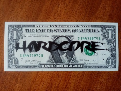Dollar art street graffiti - dollar,