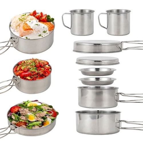 8pcs stainless steel - 8pcs,
