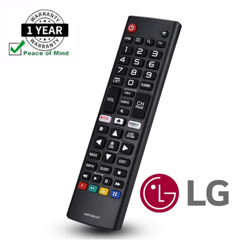 Remote control replacement - lg,