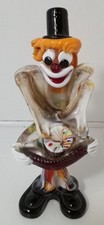 Murano Style Glass Clown