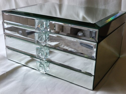Large plain mirrored - large, glass