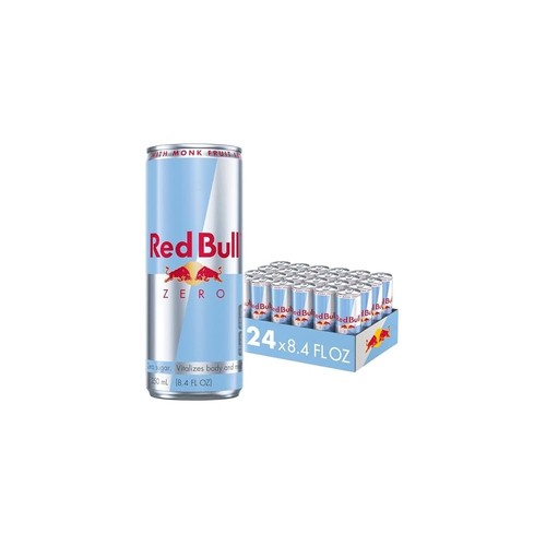 Red bull zero - red,