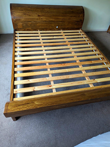 Super king contemporary sleigh - king,