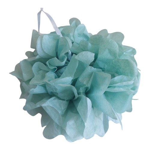 Tissue paper pom poms - x,