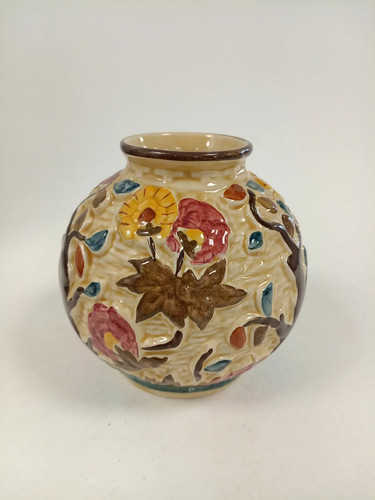 Vintage indian tree vase - tree,