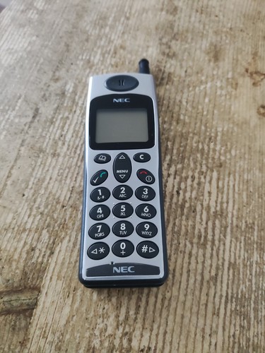 Nec grey old school mobile - nec,