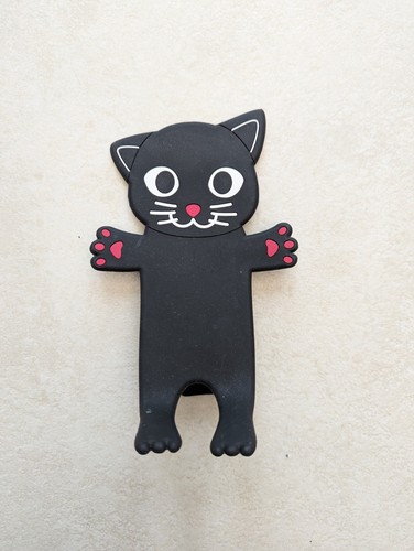 Cat phone stand - , desktop