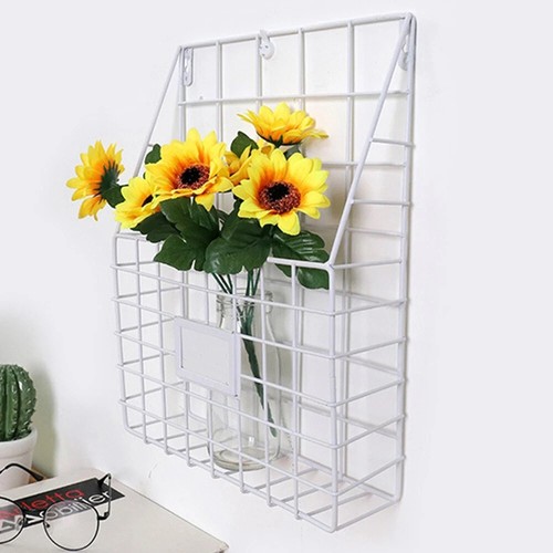Wall mounted wire magazine - wall,