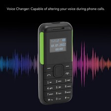 (Black Green)Smallest Mobile