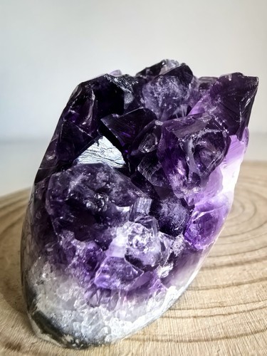 Natural amethyst crystal geode - amethyst,