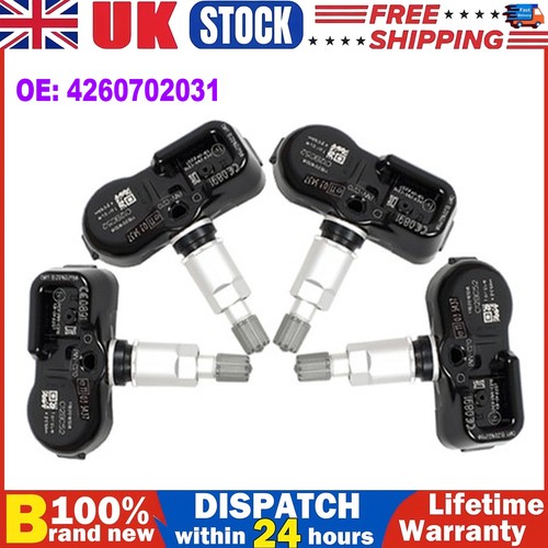 Tyre pressure sensor - 4x,