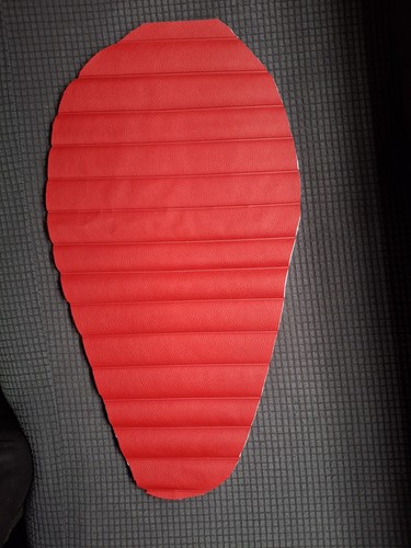 Banana seat cover - , red