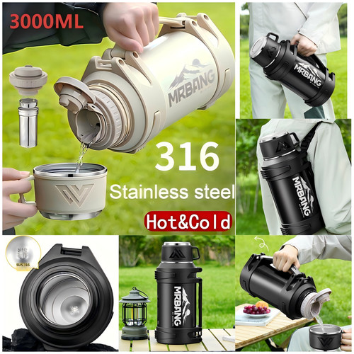 Vacuum thermos flask - 3l,