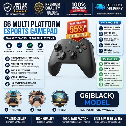Wireless game controller - g6,