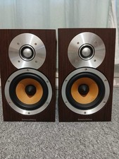 B&W Bowers & Wilkins CM1 Bookshelf Speakers Pair Operation confirmed From Japan