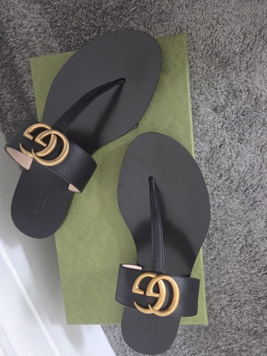 Gucci marmont thong - marmont, sandals