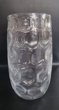Vintage " Honeycomb " Clear