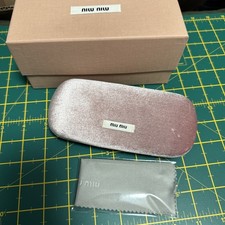 Miu Miu Glasses Slim case pink