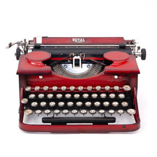 Royal Model P Typewriter Rare