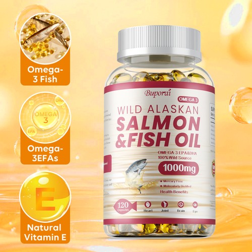 Salmon fish oil - &,