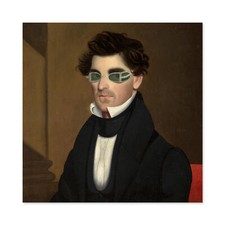 Wade Portrait Nathaniel Olds Wall Art Canvas Print 24X24 In