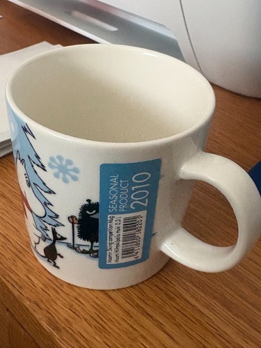 Rare moomin mug skiing - rare,