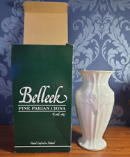Belleek Fine Parian China Vase Georgian Shell