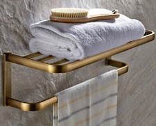 Antique Brass Bathroom Towel