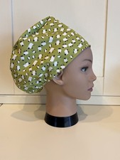 Green Sheep Cotton Scrub Cap