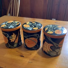 Vintage Baret Ware Lidded Tins