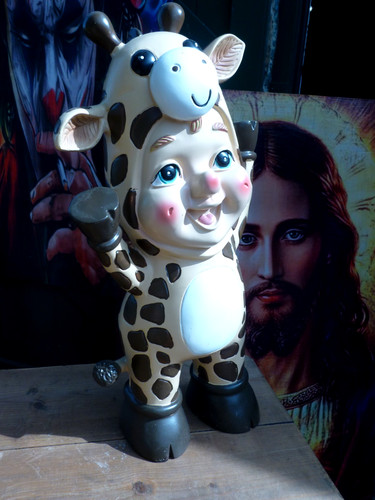 Large 20inch giraffe gnome - 20inch,