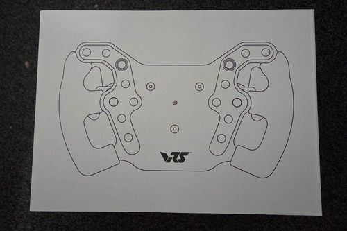 Sim racing steering wheel vrs - racing,