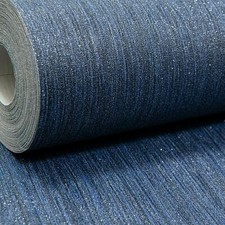 Plain Dark Navy Wallpaper