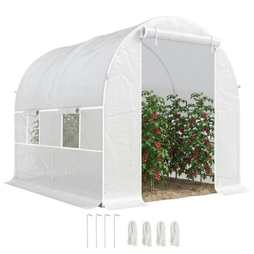 Outsunny greenhouse solid - greenhouse,