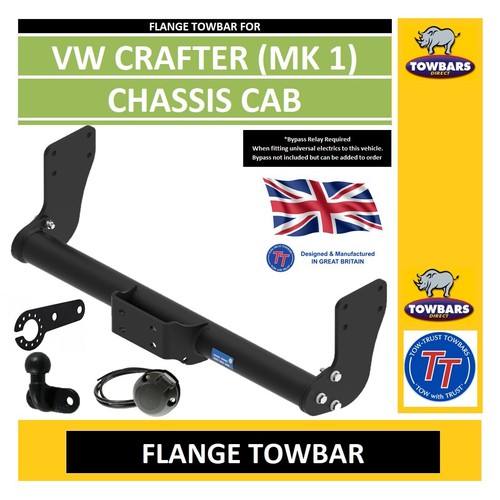 Flange towbar for - flange, vw