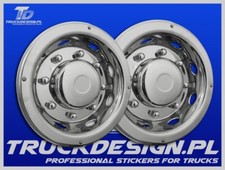 Truck wheel cover straight 2 x