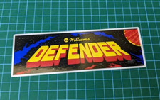 Defender 1980's Logo Sticker Decal Arcade