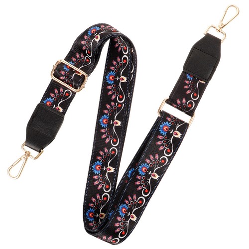 Vintage pattern banjo - vintage, strap