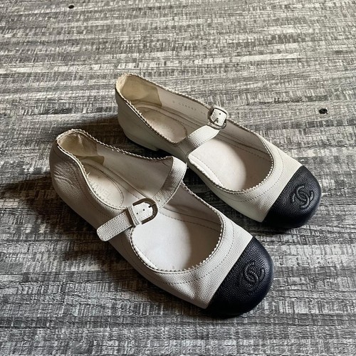 Chanel two tone mary - two-tone, jane