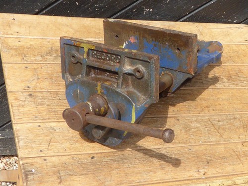 Vintage record e bench - vintage, no.52