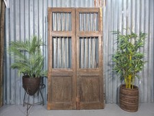 Pair Vintage Rustic Indian